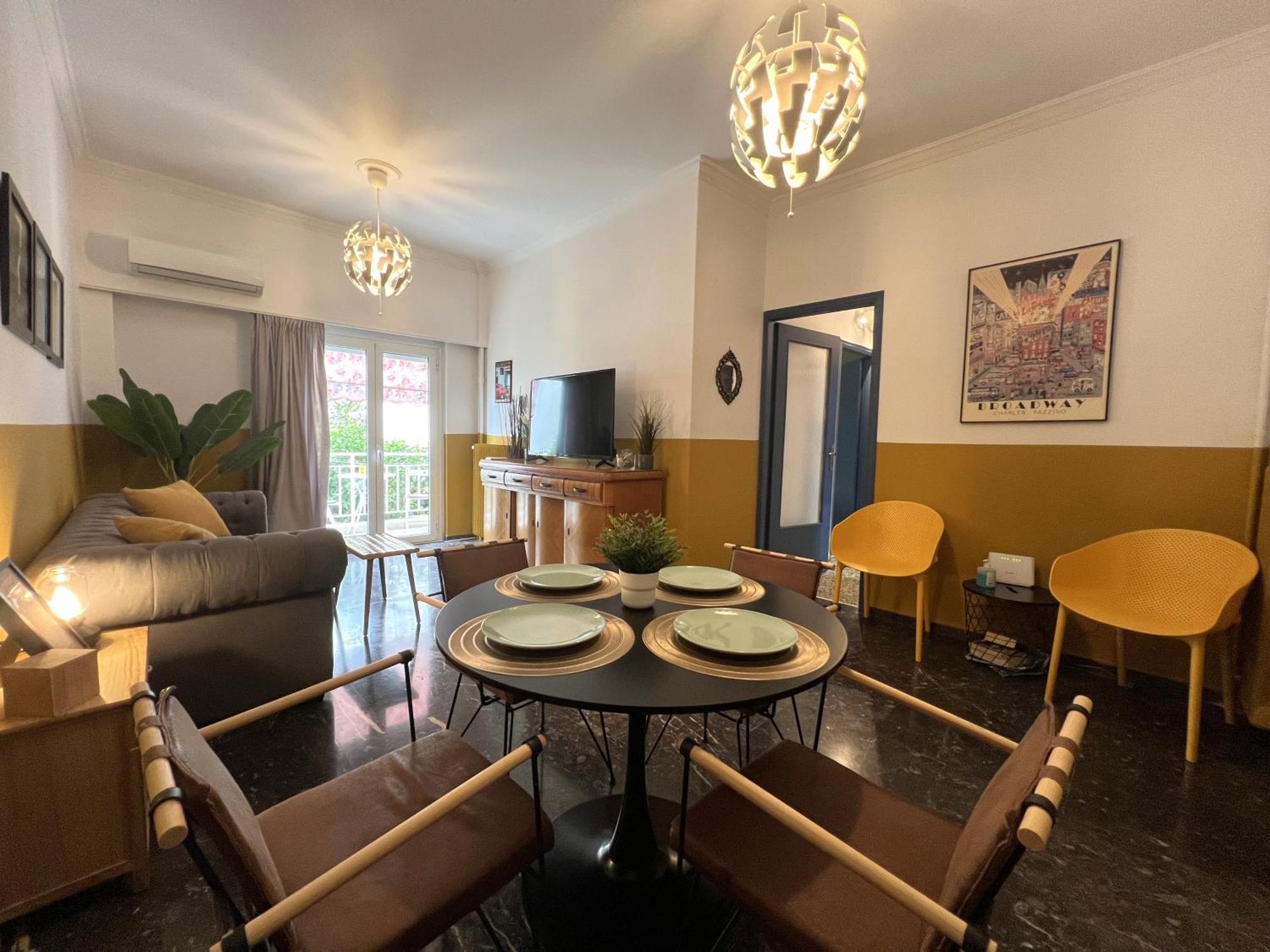 Athenian Vintage Style 2 Bdr Apartment エクステリア 写真